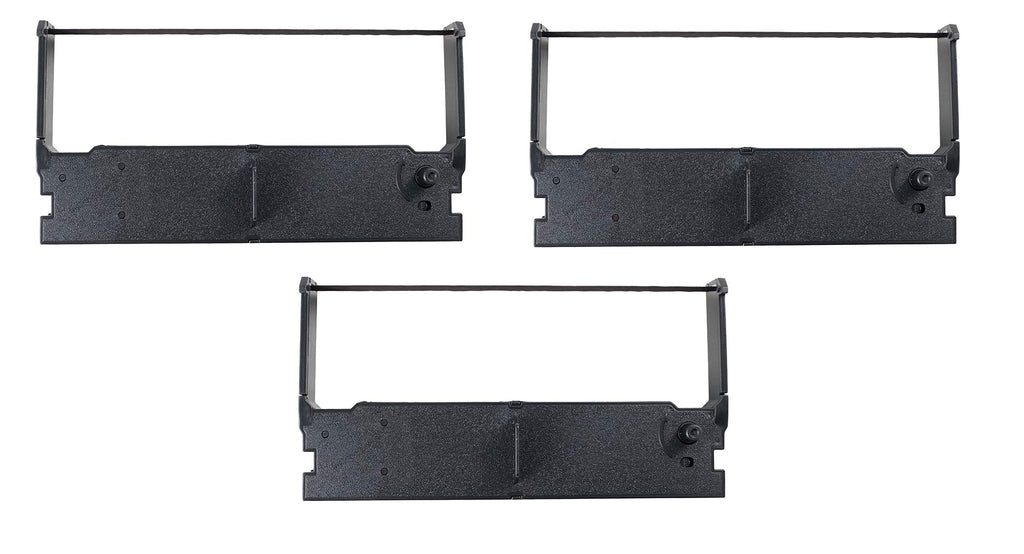 ER-5115II x [3 Pack] Ribbon, Ribbon, Ink, Cartridge, Compatible with TEC MA-1350, MA-1530, MA-1535, ERC-32, ERC32, Epson M820, TM-935, TM-U150, TM-U420, TM-U675, TM-H6000, TM-H6000II (Purple)