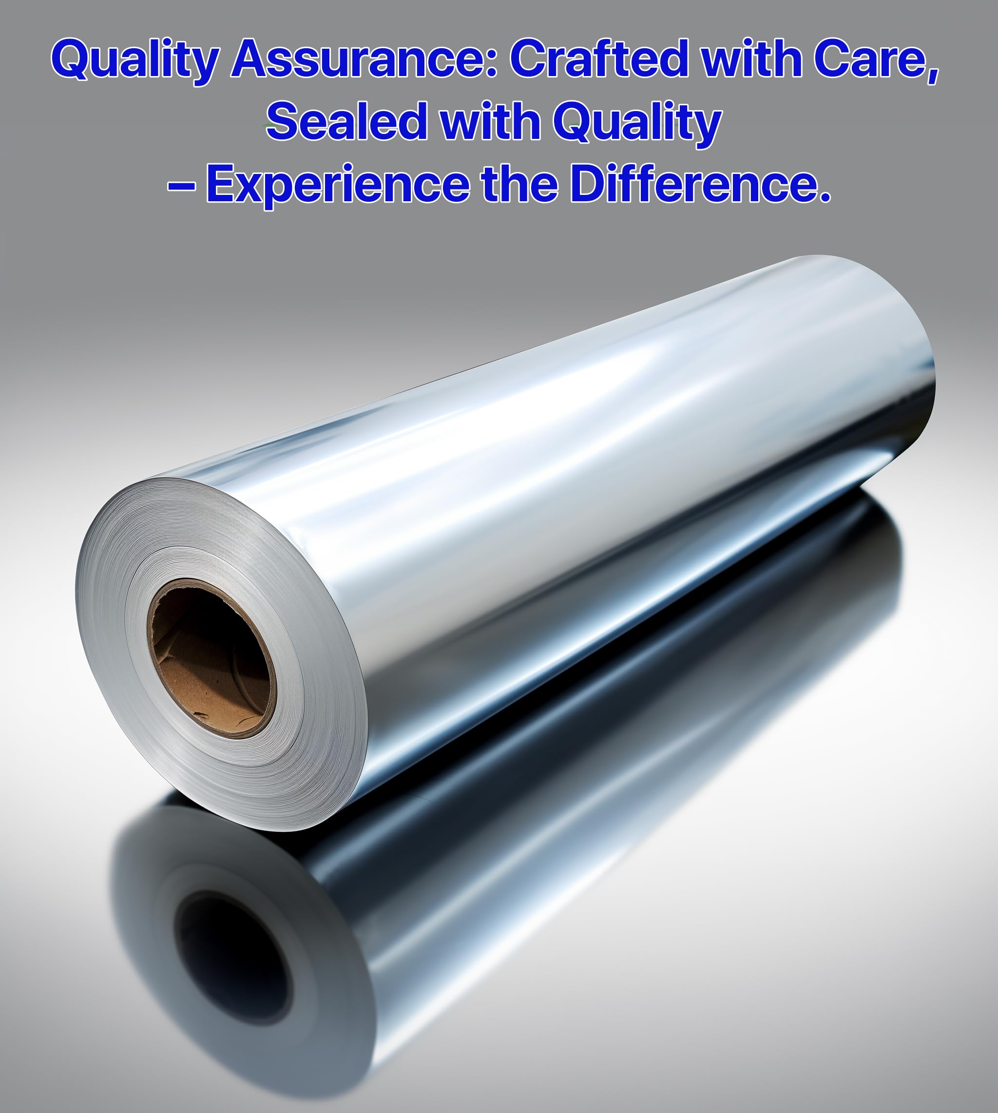 Pokanic Aluminum Foil Wrap Roll Heavy Duty Commercial and Home Use for Food, BBQ, Grilling, Cooking, Baking, Roasting, Party