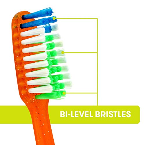 Reach Crystal Clean Toothbrush, Medium Bristles, 1 Count, Pack of 6