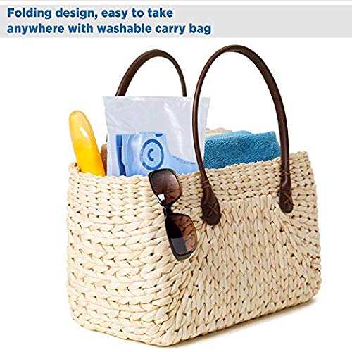 POKANIC Toilet Potty Training Seat Cover, Travel Toilet Seat, Folding Non Slip Silicone Pads, Travel Portable Reusable Kids Toddlers Boys Girls, Carry Bag