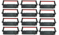 SP-700 x 12 Pack Black Red Ribbon Ink Cartridge Compatible with Star SP-700BR, RC-700BR, SP-712, SP-742 POS Printer Ribbon (12 Pack)