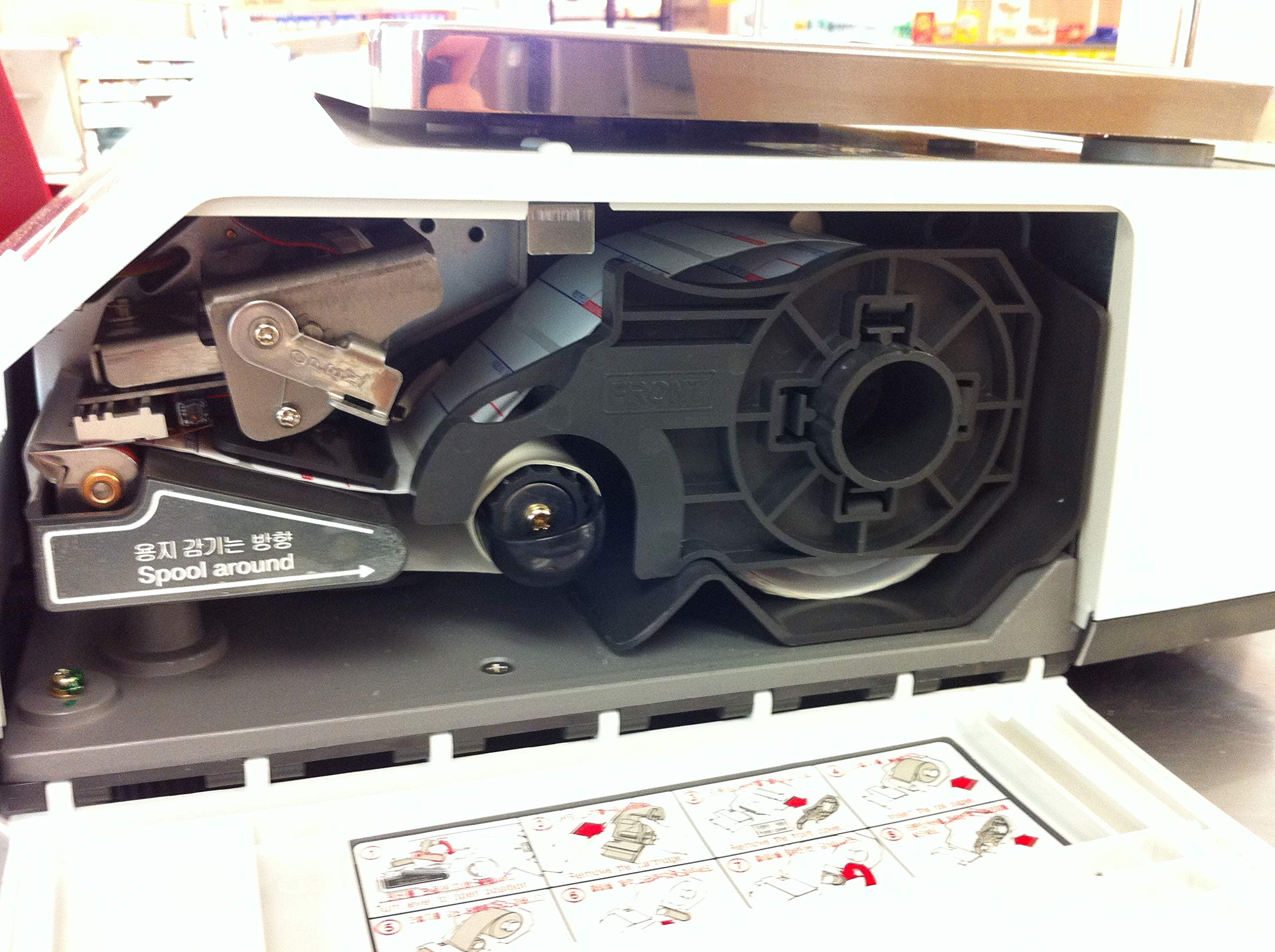 CAS CL-5000B, CL-5000R, CL-5000H, CL-5500B, CL-5500R, CL-5500H Printing Scale Label Cartridge Set Assy, SKU: ECL1