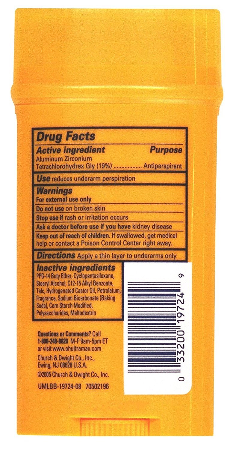 Arm & Hammer Ultra Max Deodorant 2.6 Solid