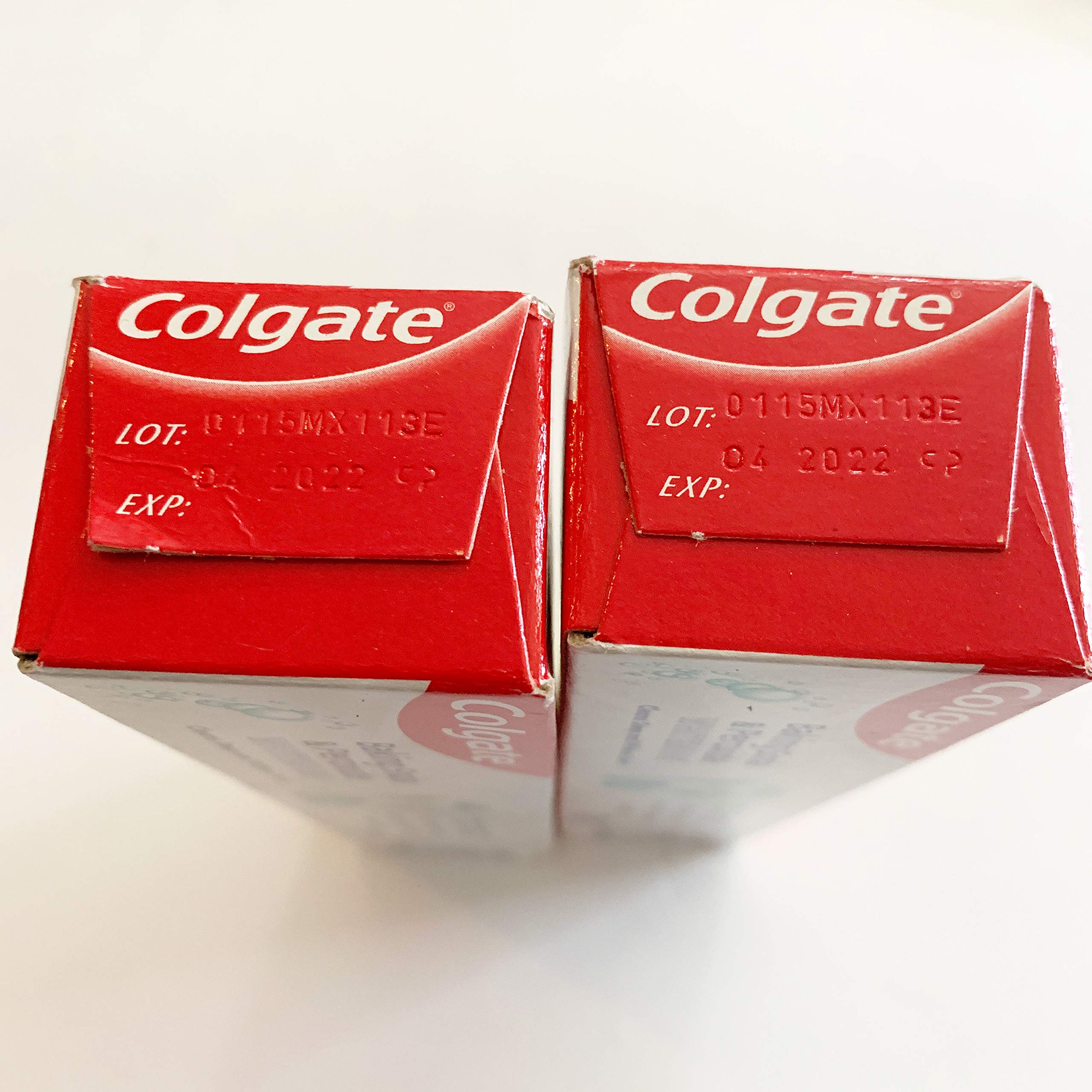 Colgate Baking Soda & Peroxide Whitening with Frosty Mint Stripe, Bonus Tube 60% Free, 4 oz