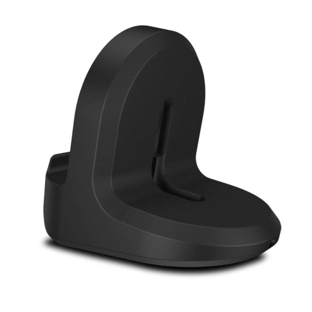 Watch Stand Compatible Apple Watch with All Series and All Models, Silicone Charging Dock with Nightstand Mode and Cable Management Slot, Portable Desk Holder for Home or Travel