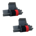 IR-40T x [2 Pack] Ink Roller Black and Red Compatible with Canon P23-DH V and Casio HR-100TM HR-150TM Printing Calculators (2 Pack)