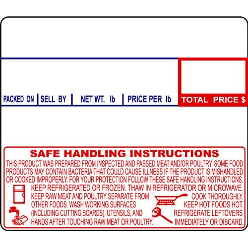 CAS Labels LST Thermal - Printer Printing Scale Compatible with CAS LP-1000 CL-5000 CL-5500 CL-7200, Easy Weigh LS-100, VisionTech DLP-300