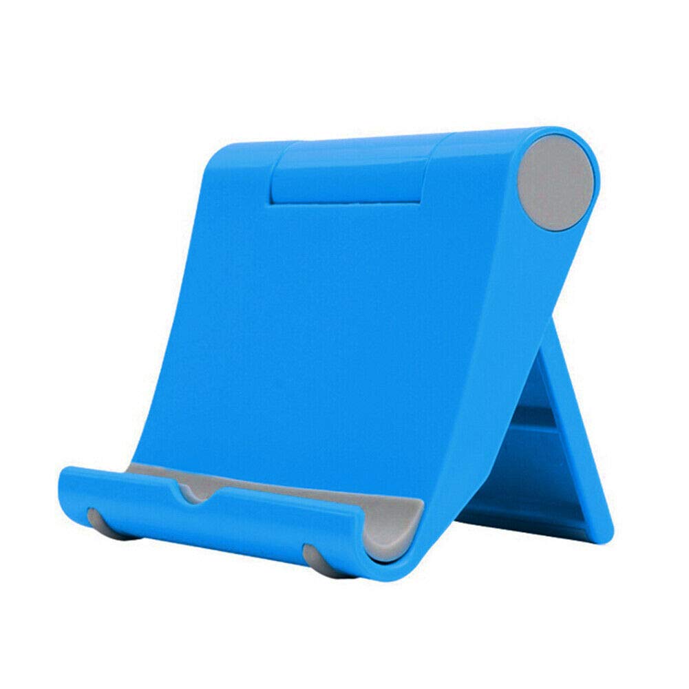 Pokanic Cell Phone Multi-Angle Stand Holder Mount Cradle Organizer Charger Station Tablet Desktop Bed Office School Kitchen Travel Foldable Portable Adjustable Universal Smartphones