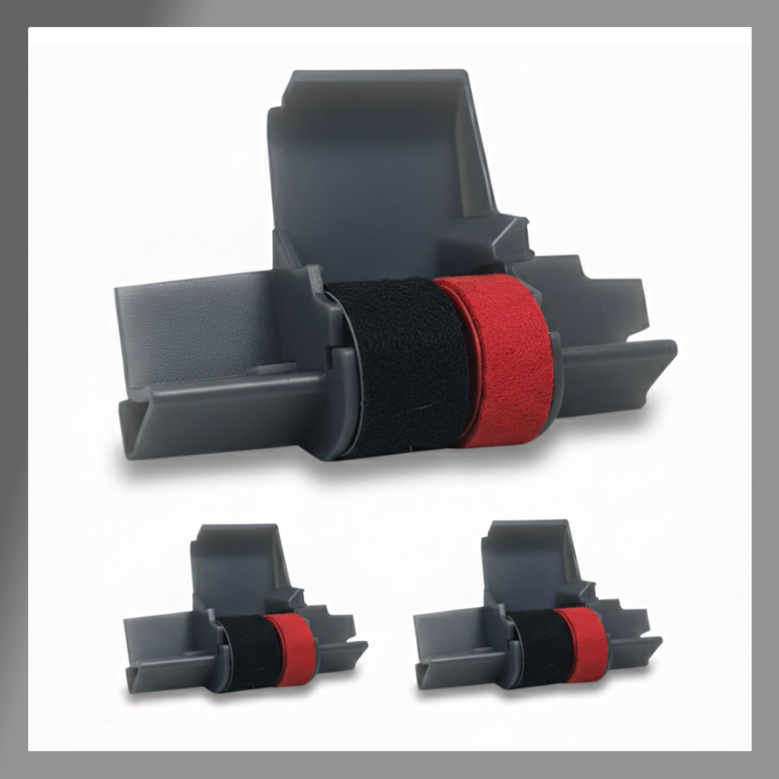 IR‑40T Black & Red [ Pack] Ink Roller Ribbon Cartridge – Dual‑Color Replacement Compatible for CASIO/Canon/Sharp Printing Calculators & Cash Registers