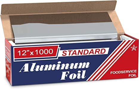 12" x 1000' Standard Aluminum Foil