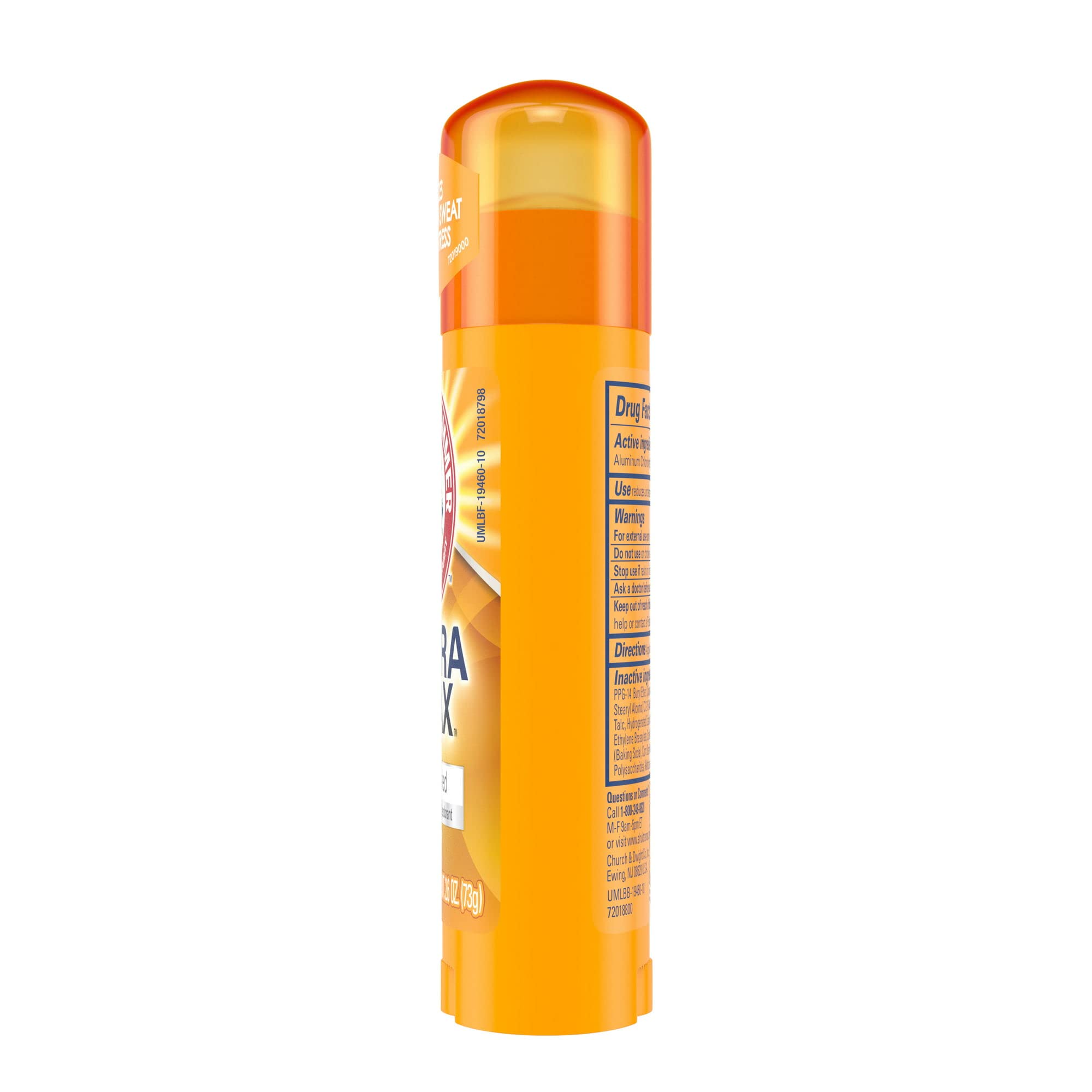 Arm & Hammer Invisible Solid Antiperspirant & Deodorant, Unscented - 2.6 oz - 2 pk