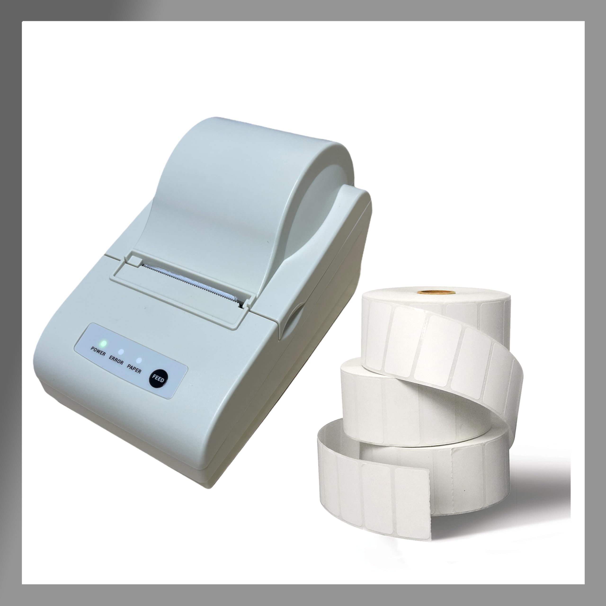 Pokanic DLP-50/8060 Label Thermal Printer Compatible with Cas S2000Jr / EC/ECD Series Scale