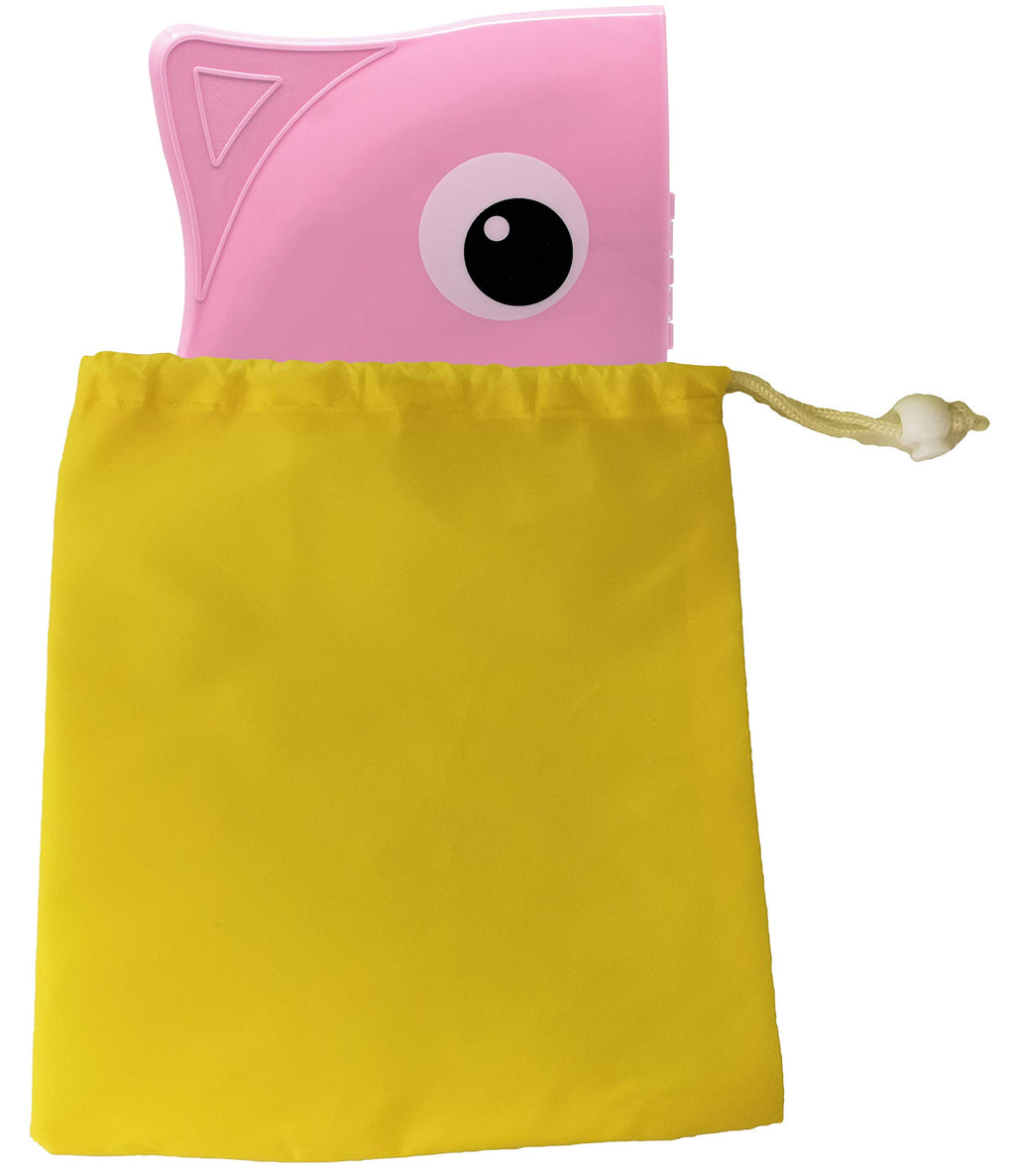 POKANIC Toilet Potty Training Seat Cover, Travel Toilet Seat, Folding Non Slip Silicone Pads, Travel Portable Reusable Kids Toddlers Boys Girls, Carry Bag