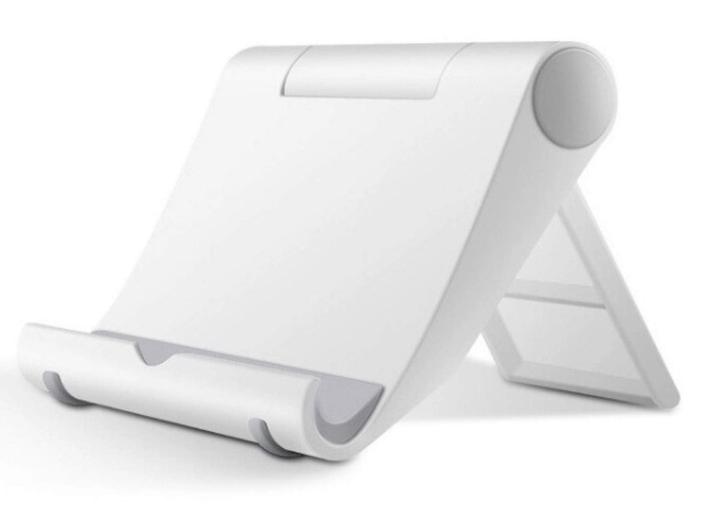 Pokanic Cell Phone Multi-Angle Stand Holder Mount Cradle Organizer Charger Station Tablet Desktop Bed Office School Kitchen Travel Foldable Portable Adjustable Universal Smartphones