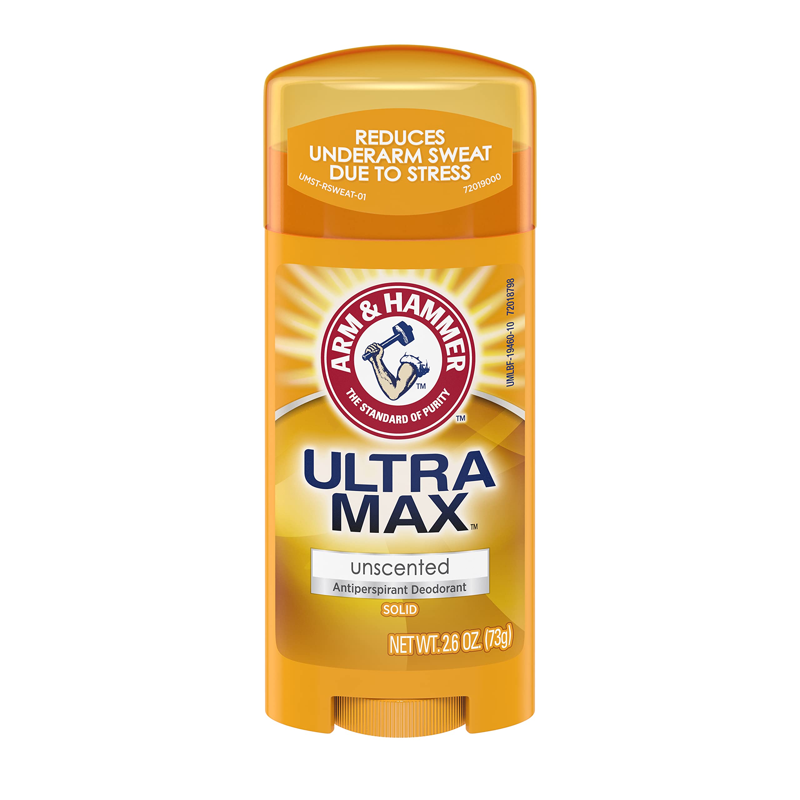 ARM & HAMMER ULTRAMAX Anti-Perspirant Deodorant Solid Unscented 2.60 oz (Pack of 9)