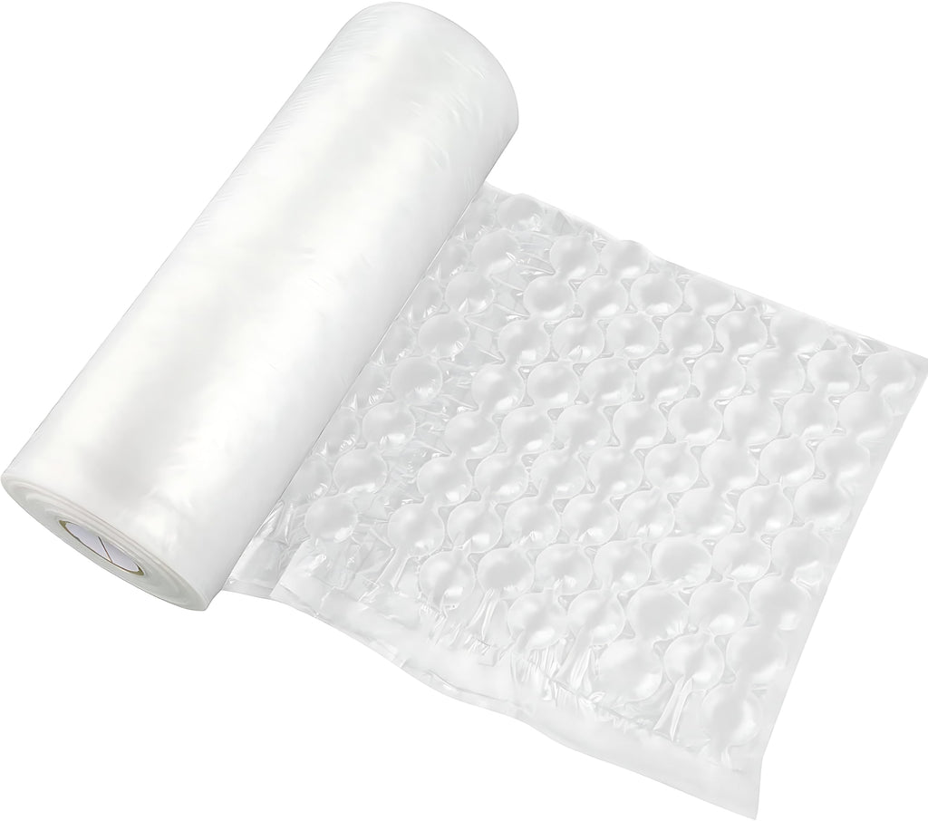 Pokanic Bubble Wrap Air Cushion Roll Inflatable Pillow Bags Film Size 16 x 13 inch, Length 985 ft Packing Shipping Moving