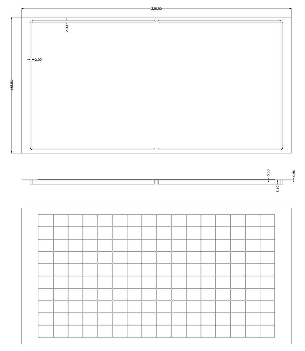 SAM4S ER-5200M, SPS-520FT, SPS-530FT, SER-7000, SAP-530FT / Flat Keyboard Cover Silicone Cash Register Protective Wet Cover Overlay Wet Cover ER5200M