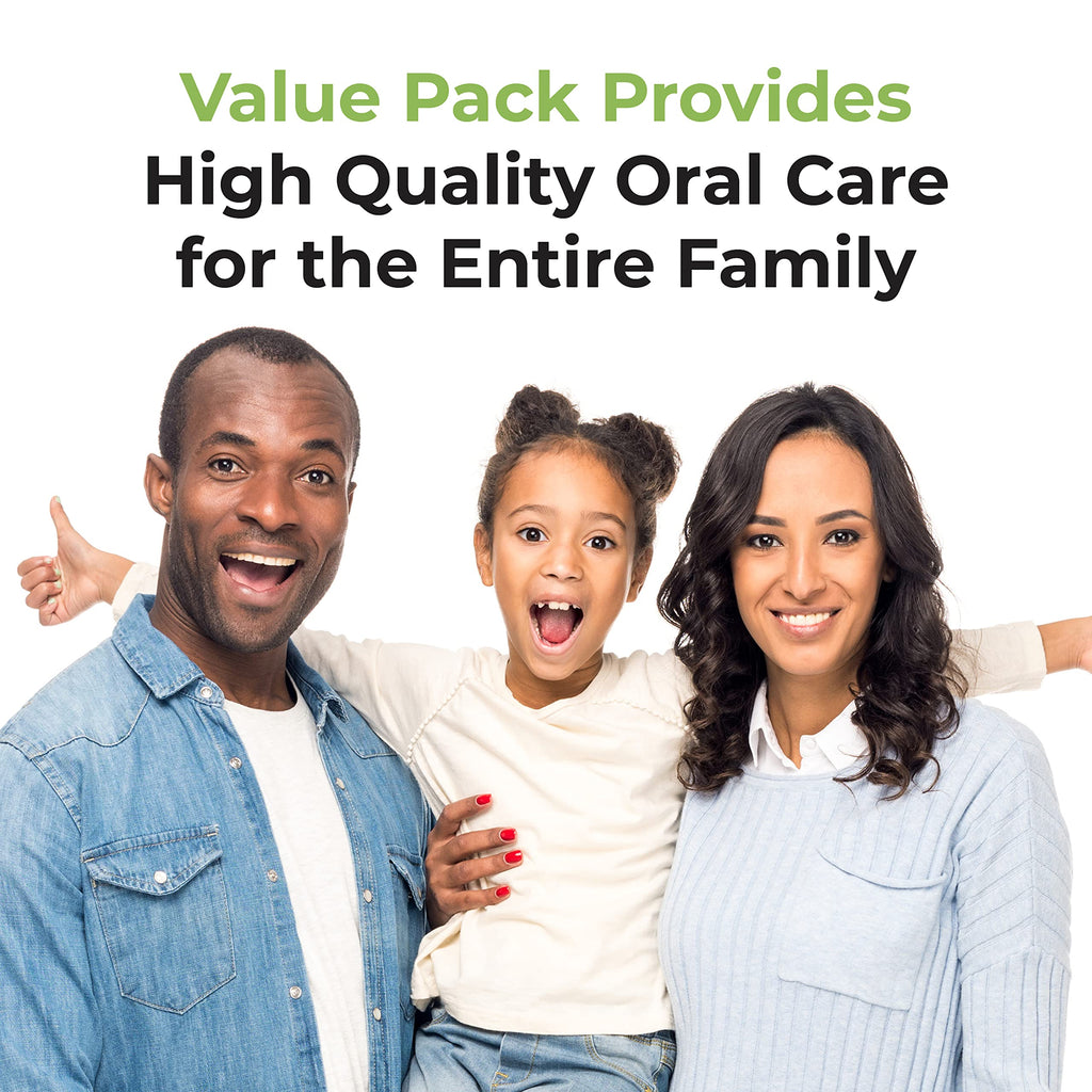 Reach Crystal Clean Toothbrush, Medium Bristles, 1 Count, Pack of 6