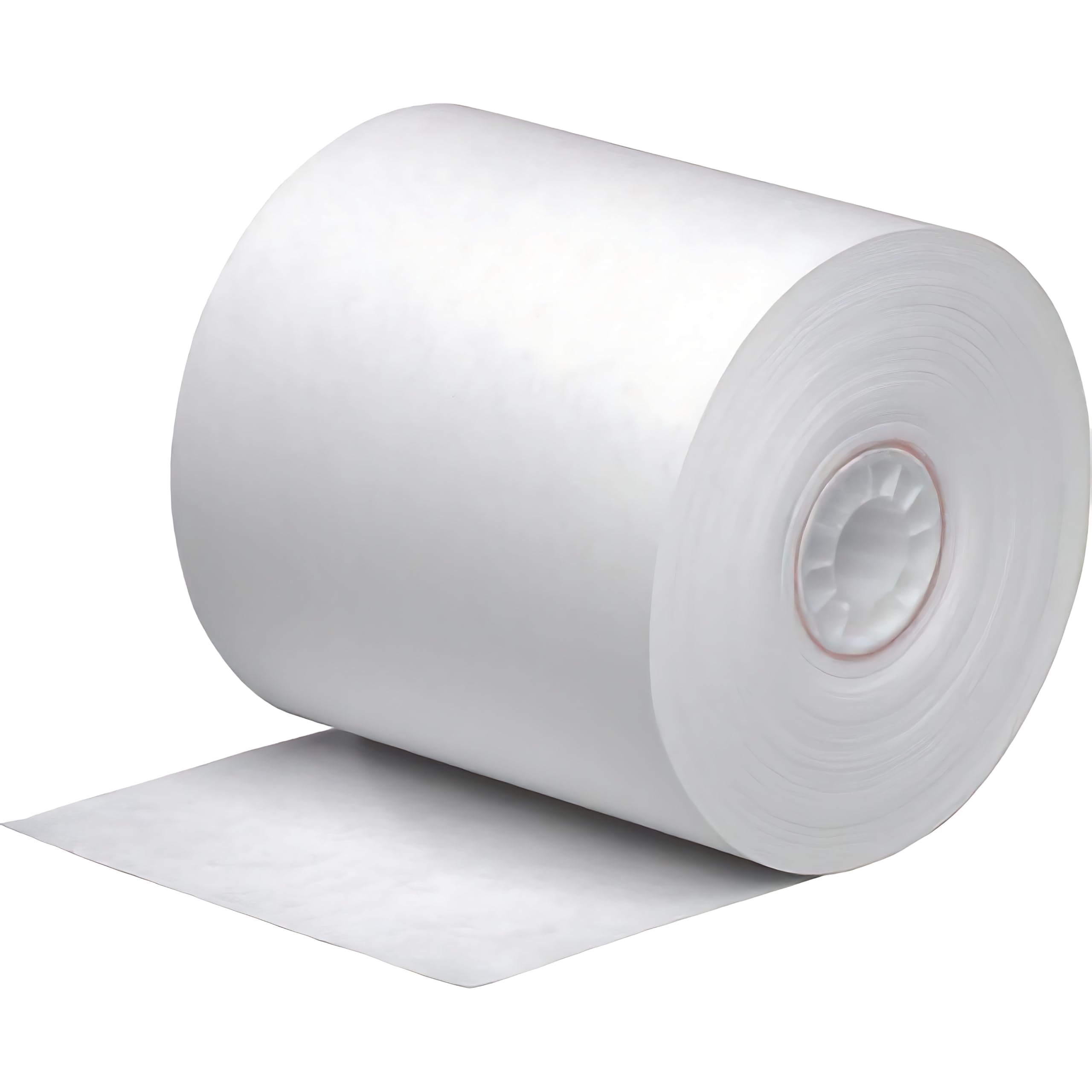 Pokanic 2 1/4 x 150 ft 1 Ply Bond White Paper Rolls 2.25 inch x 150' Adding Machine Kitchen Receipt Printer POS Cash Register Compatible with Epson SNBC Star Sam4s Ellix Bixolon Calculators