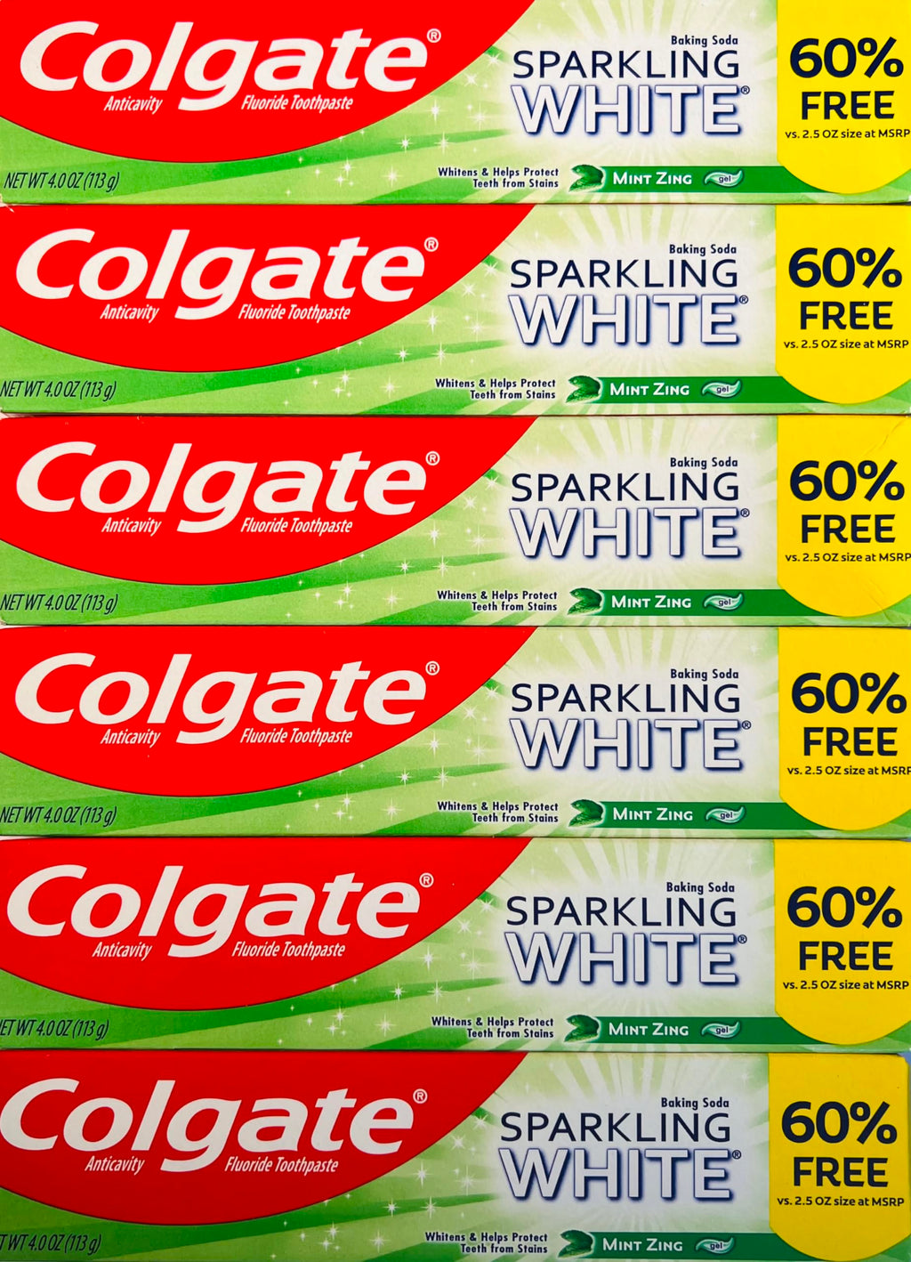 Colgate Sparkling White Gel Toothpaste