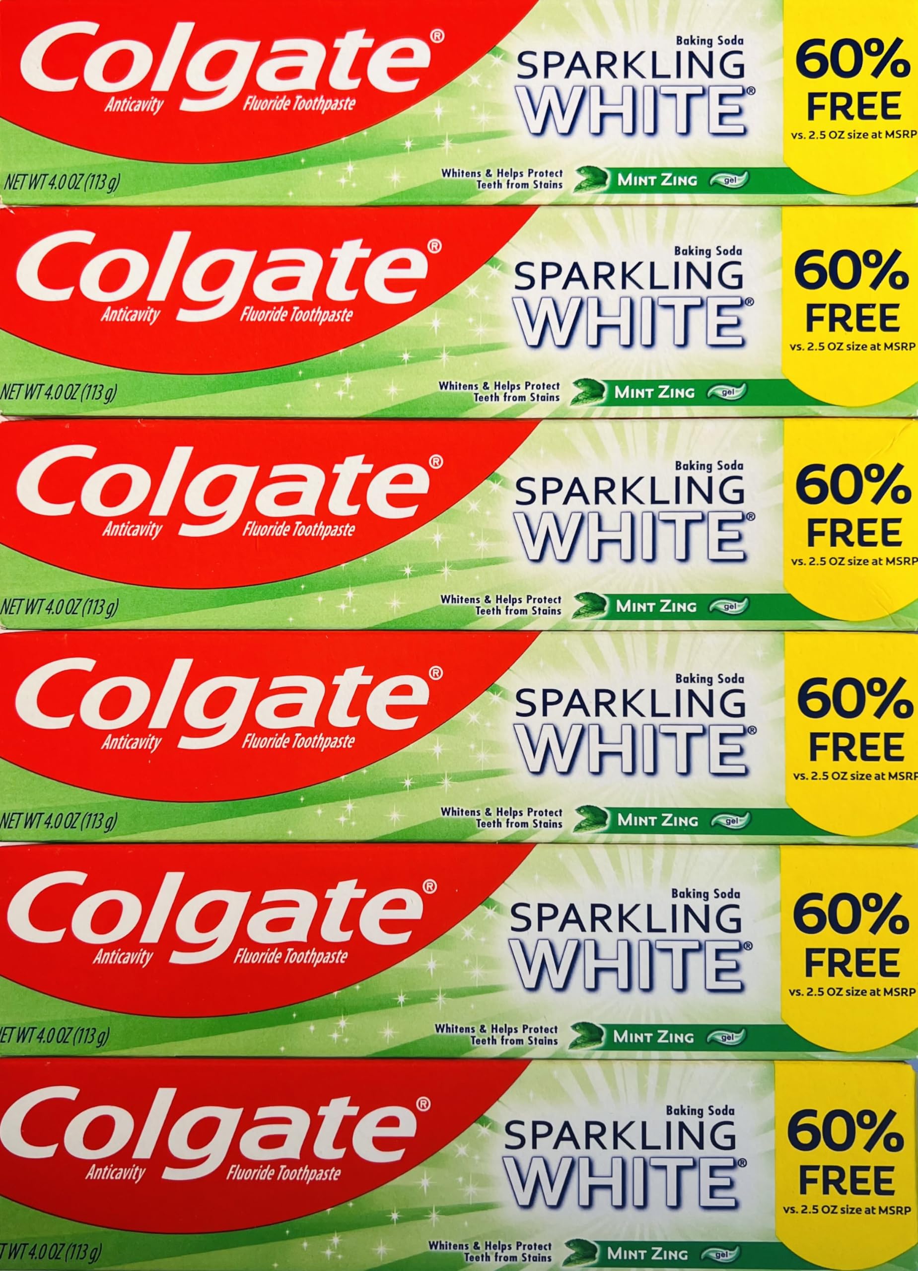 Colgate Sparkling White Gel Toothpaste