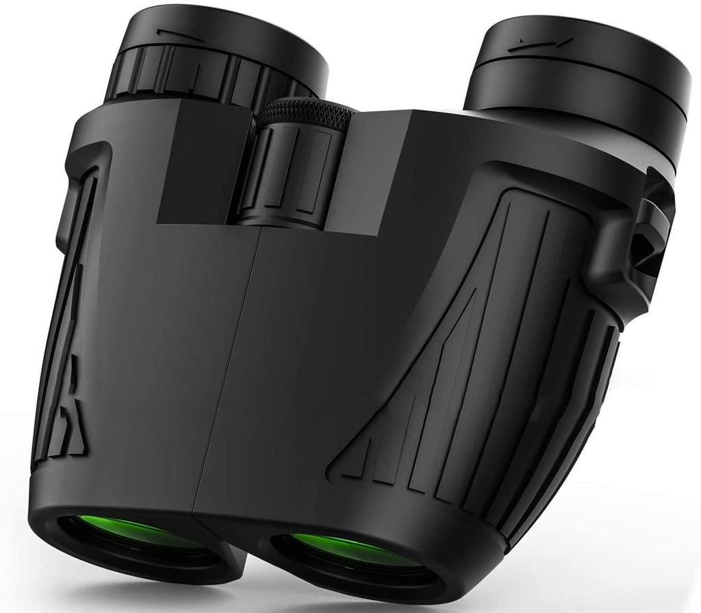 Pokanic Binoculars High-Resolution [12 x 25 Optics] Clear Vision Compact Size for Travel, Camping, Hiking, Bird Watching, Wildlife, Outdoor Adventure