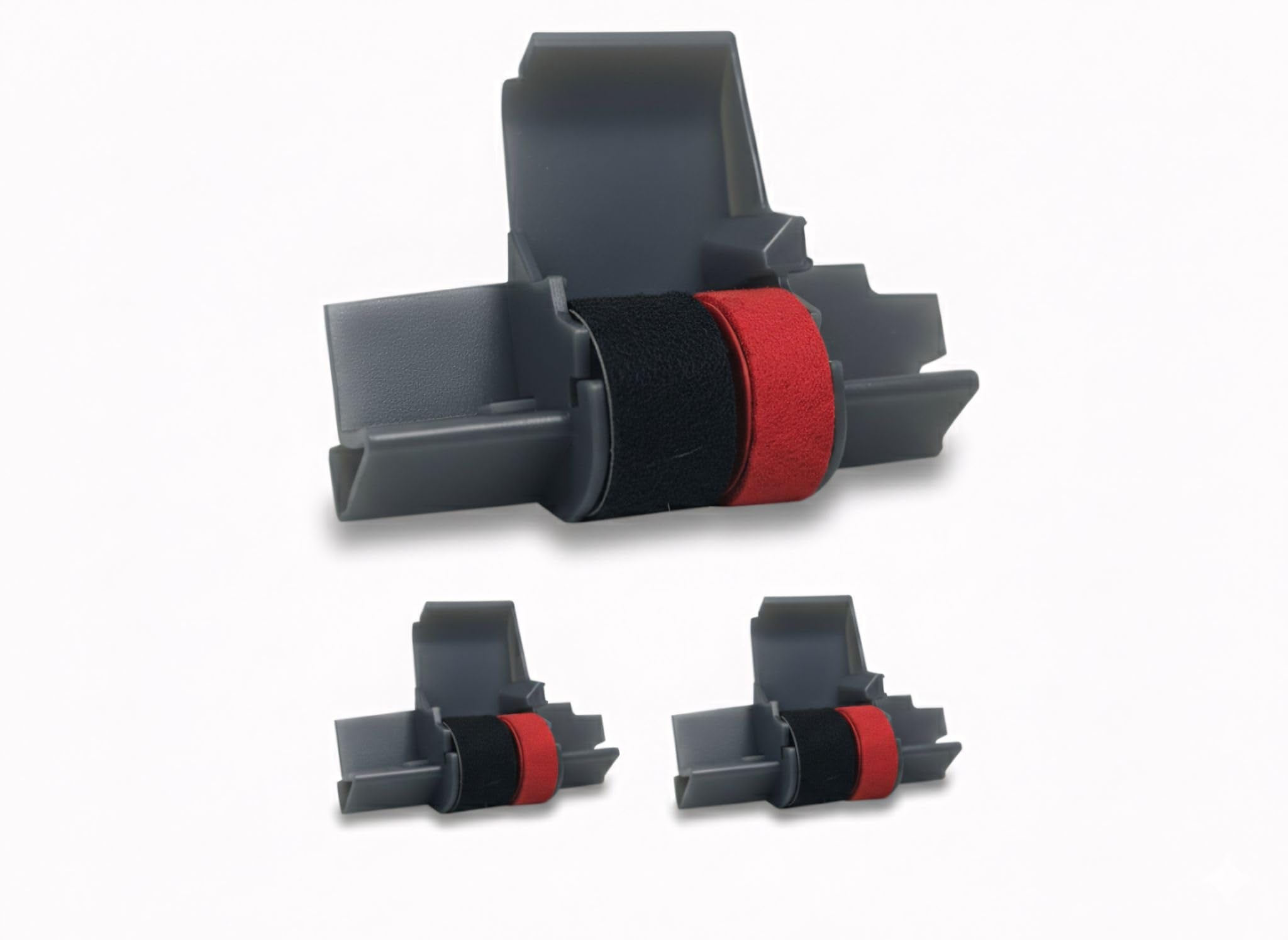 IR-40T, IR40T Black and Red Ink Roller x [3 Pack] Ribbon Cartridge Replacement Compatible with Canon P23-DH V, Casio HR-100TM, HR-150TM, Sharp EL-1750V, EL-1801V, Citizen CP-13 Calculator (3 Pack).
